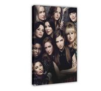 Poster du film Pitch Perfect 2 sur toile - Décoration murale pour salon, chambre à coucher - 30 x 45 cm