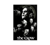 Poster du film The Crow (11) sur toile pour décoration de chambre à coucher, bureau, chambre, cadeau 60 x 90 cm