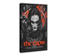 Poster du film The Crow (13) sur toile pour décoration de chambre à coucher, bureau, chambre, cadeau 20 x 30 cm