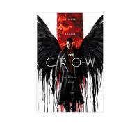 Poster du film The Crow (37) sur toile pour décoration de chambre à coucher, bureau, chambre, cadeau 20 x 30 cm