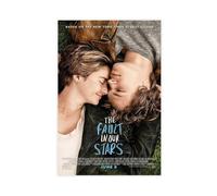 Poster du film The Fault in Our Stars (2014) - Impression sur toile - Décoration murale pour salon, chambre à coucher - Style sans cadre - 30 x 45 cm