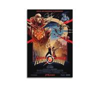 Poster du film The Flying Gordon - Impression sur toile - Décoration murale moderne pour chambre à coucher - 60 x 90 cm