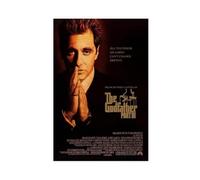 Poster du film The Godfather Al Pacino Marlon Brando sur toile pour décoration de salon, chambre à coucher, style sans cadre, 30 x 45 cm