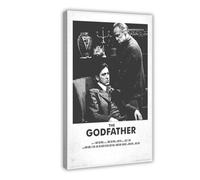 Poster du film The Godfather classique rétro du film 9 - Décoration murale pour salon, chambre à coucher - 50 x 75 cm