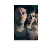 Poster du film The Maze Runner Thomas Brodie Sangster et Dylan O Brien - Peinture décorative sur toile - Art mural - Pour salon, chambre à coucher, chambre à coucher - Impression d'image moderne -