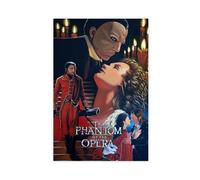 Poster du film The Phantom Of Art The Opera Musical Theatre Vintage Broadway Iconic Fans Cadeau Décoration de chambre 1 toile Décoration murale pour salon, chambre à coucher 20,3 x 30,5 cm
