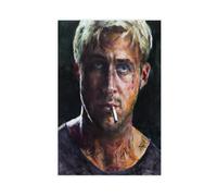 Poster du film The Place Beyond The Pines (2) - Impression sur toile - Décoration murale pour salon, chambre à coucher - 60 x 90 cm