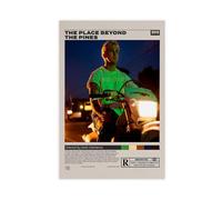 Poster du film The Place Beyond The Pines (5) - Impression sur toile - Décoration murale pour salon, chambre à coucher - 40 x 60 cm
