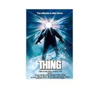 Poster du film The Thing 1982 (11) - Impression sur toile - Décoration murale pour salon, chambre à coucher - Style sans cadre - 30 x 45 cm