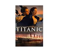 Poster du film Titanic 3 sur toile - Décoration murale pour salon, chambre à coucher - Style sans cadre - 50 x 75 cm