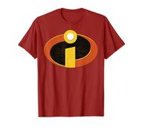 Poster du logo Disney Pixar Les Indestructibles en forme de vieilli T-Shirt