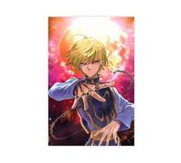 Poster du manga Kurapika Hunter Shonen Adventure 1 sur toile pour décoration de chambre à coucher, bureau, chambre, cadeau (20 x 30 cm)