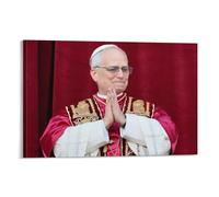 Poster du pape Léon XIV (11) Impression sur toile Décoration d'intérieur 30 x 45 cm
