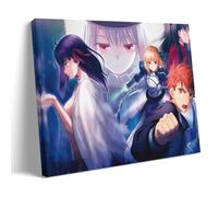 Poster du personnage d'anime Fate Stay Night - Art vintage - Décoration esthétique - Pour salon, chambre d'enfant, dortoir, café, salle de bain, convient pour chambre à coucher, salle de sport