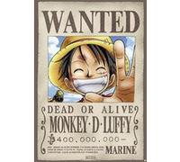 Poster d'une Piece Wanted Monkey D. Luffy 98 cm x 68 cm G