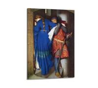 Poster d'œuvres classiques de Frederic William Burton - Impressions sur toile à suspendre - Impressions sur toile à suspendre pour décoration d'intérieur (40 x 60 cm)