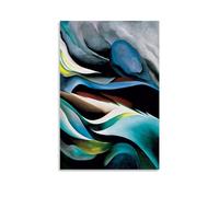 Poster d'œuvres d'art sur toile à suspendre From The Lake No. 1 par Georgia O'Keeffe - 30 x 45 cm