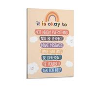 Poster éducatif « It Is Okay To Feel Calming Corner Calm Down Corner » (20 x 30 cm)