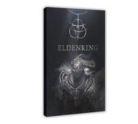 Poster Elden Ring Shadow of The Erdtree The Tarnished Video Game Poster sur toile Décoration murale pour salon, chambre à coucher 20 x 30 cm