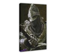 Poster Elden Ring Shadow of The Erdtree The Tarnished Video Game Poster sur toile Décoration murale pour salon, chambre à coucher 20 x 30 cm