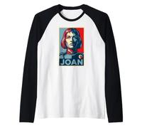 Poster emblématique de Jeanne d'arc Manche Raglan