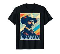 Poster Emiliano Zapata Héros de la Révolution Mexicaine T-Shirt