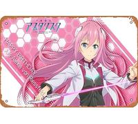 Poster en métal rétro Julis Alexia Von Riessfeld Gakusen Toshi Asterisk The Asterisk War: The Academy City On The Water Décoration murale d'intérieur 20,3 x 30,5 cm