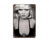 Poster en métal vintage Harry 70s Cover Debbie Music Poster des années 80 pour pub, club, café, bar, maison, décoration murale, affiche rétro 20 x 30 cm
