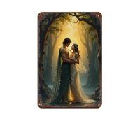 Poster en métal vintage Orpheus And Eurydice pour pub, club, café, bar, maison, décoration murale, affiche rétro 20 x 30 cm