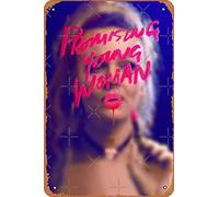 Poster en métal vintage promising young woman / 2.0 - 20,3 x 30,5 cm