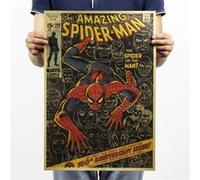 Poster en papier Kraft Vintage Spider Man (MK122) 50.5x35 cm G