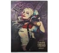 Poster en papier Kraft Vintage Suicide Squad Harleen Quinzel 50.5x35 cm G