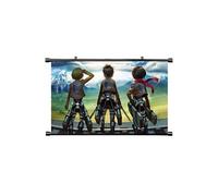 Poster en toile étanche Anime Attack on Titan 60x45 cm
