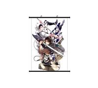 Poster en toile étanche Anime Attack on Titan Levi 60x90 cm G