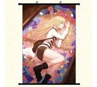 Poster en toile étanche avec cadre en PVC - Angels of Death (#1025),40X60 CM G