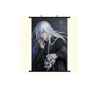 Poster en toile étanche avec cadre en PVC - Black Butler (#1340),40x60 CM