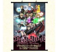 Poster en toile étanche avec cadre en PVC - Black Clover (#1191),30X45 CM G