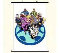 Poster en toile étanche avec cadre en PVC - Jojo's Bizarre Adventure (#1354),30X45 CM G