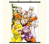 Poster en toile étanche avec cadre en PVC - Jojo's Bizarre Adventure (#1358),40x60 CM