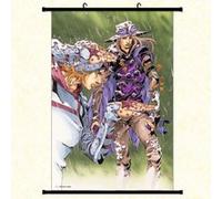 Poster en toile étanche avec cadre en PVC - Jojo's Bizarre Adventure (#1382),40x60 CM G