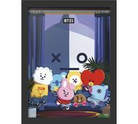 Poster encadré BTS All Characters