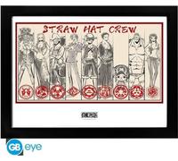 Poster encadré One Piece - Straw Hat Crew