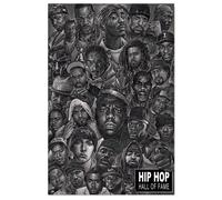 Poster Erik Hip Hop All Stars Noir 91,5x61 cm