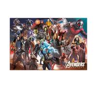 Grupo Erik Affiche Marvel Avengers Endgame - Personnages - Décoration murale 61x91,5cm