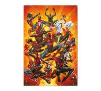 Poster Erik Marvel Spiderman Rouge 91,5x61 cm