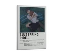 Poster esthétique d'anime Ao Haru Ride Blue Spring Ride - Décoration murale - Décoration murale pour salon, chambre à coucher - 20 x 30 cm, style cadre