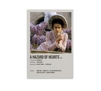 Poster esthétique sur toile « A Hazard of Hearts » - Art mural moderne pour salles de séjour - 60 x 90 cm - Style sans cadre