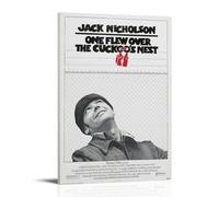 Poster esthétique sur toile « One Flew Over The Cuckoo Nest » pour chambre à coucher, décoration murale avec cadre, 40 x 60 cm