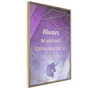 Poster et affiche - Always Be Yourself - 40x60 Artgeist (12548)