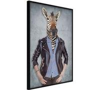 Poster et affiche - Animal Alter Ego: Zebra - 40x60 Artgeist (12834) NOIR
